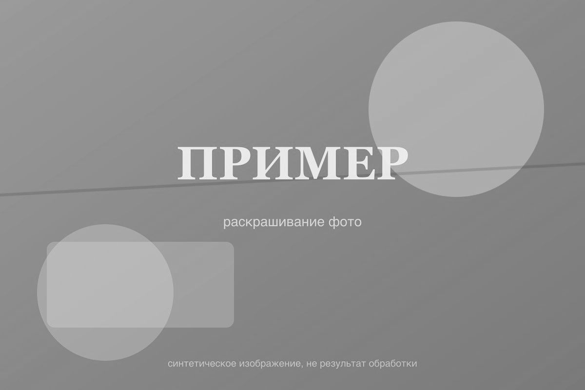 До: пример чёрно-белого снимка (заглушка)